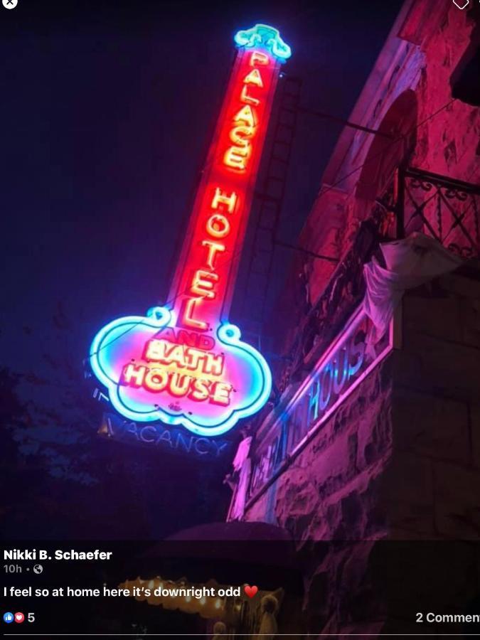 The Palace Hotel And Bath House Spa Eureka Springs Exteriör bild